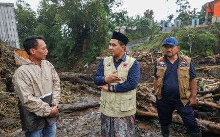 Tinjau Banjir Bandang Pemalang, Wagub Taj Yasin Minta Pemerintah Pusat Perkuat Hutan Lindung
