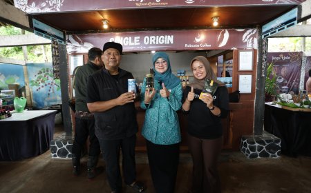 Kopi Avocado Lereng Muria Curi Perhatian Ketua Dekranasda Jateng