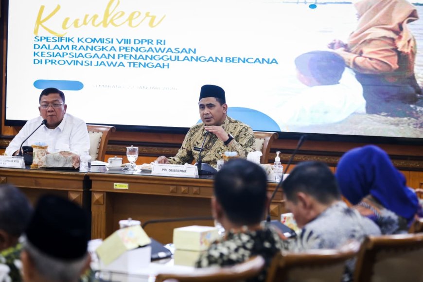 Respons Cepat Pemprov Jateng Tangani Bencana, DPR RI Beri Apresiasi