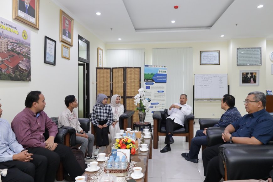 Universitas Semarang Terima Audiensi dari Himpunan Mahasiswa Islam Komisariat Soekarno Hatta