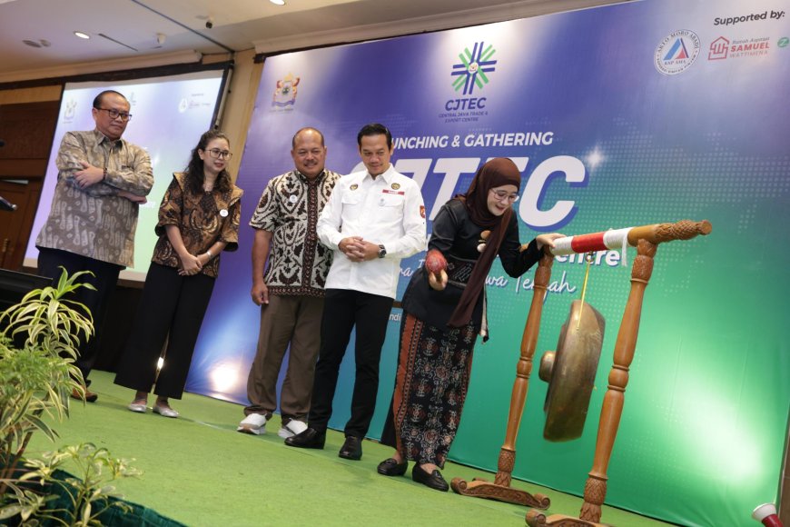 CJTEC Resmi Diluncurkan, Jembatani UMKM Jawa Tengah Tembus Pasar Global