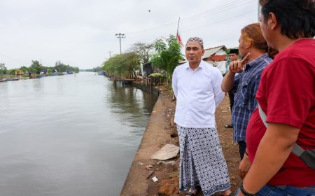 Respons Cepat Aduan Banjir Pekalongan, Wagub Jateng Turun Langsung ke Kecamatan Tirto