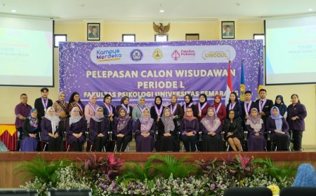 Fakultas Psikologi USM Lepas 15 Calon Wisudawan pada Wisuda ke-75