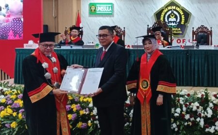 Mohammad Saleh Raih Doktor Ilmu Hukum Unissula dengan IPK 4,00, Soroti Keadilan Ekologis dalam PSN