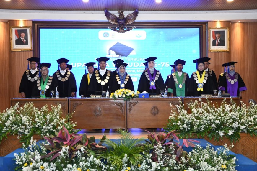 USM Kukuhkan 381 Lulusan pada Wisuda ke-75, Siapkan Alumni Jadi Agen Perubahan