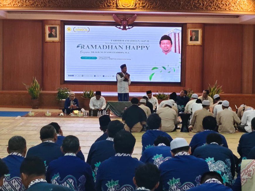 Gus In’am Isi Tarhib Ramadhan di USM, Tekankan Makna Puasa untuk Ketakwaan