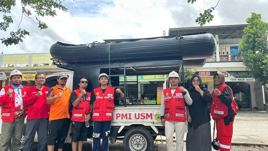 USM Turunkan Delapan Tim Evakuasi Bantu Korban Banjir di Demak