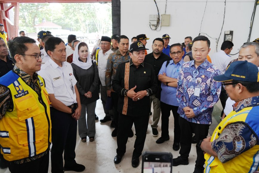 Komisi V Tinjau Stasiun Semarang Tawang, Soroti Kesiapan Infrastruktur Jelang Angkutan Lebaran