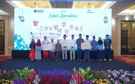 Safari Ramadhan Pegadaian: Santunan untuk Anak Yatim di Ponpes Al Busyiri