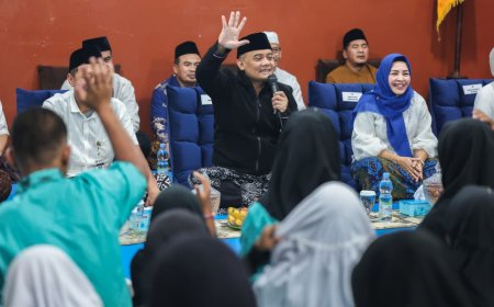 Ahmad Luthfi Buka Puasa Bersama Anak Panti di Salatiga, Ajak Lebaran di Kantor Gubernur