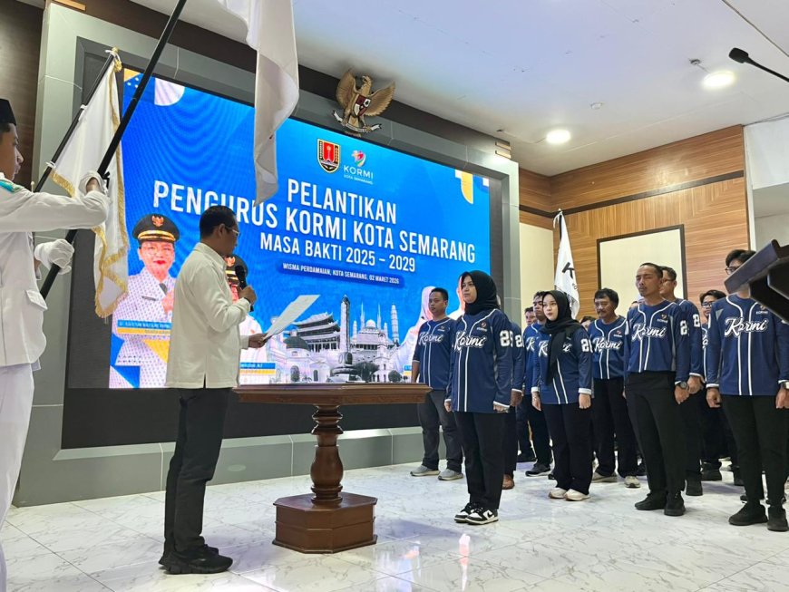 Dyah Tunjung Pudyawati Pimpin KORMI Kota Semarang 2025–2029, Siap Perluas Gerakan Olahraga Masyarakat