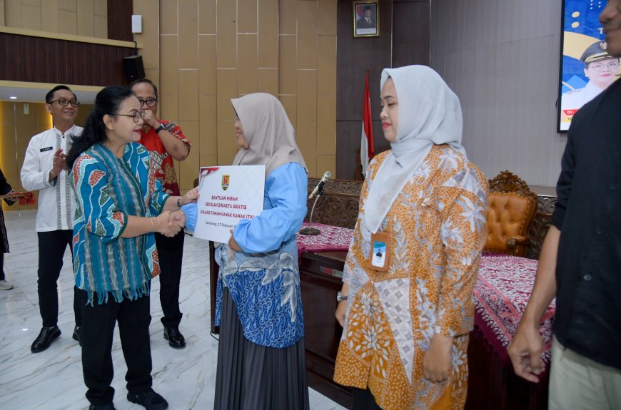 Pemkot Semarang Raih Penghargaan BBPMP Jateng atas Pelibatan Sekolah Swasta dan Kepatuhan SPMB