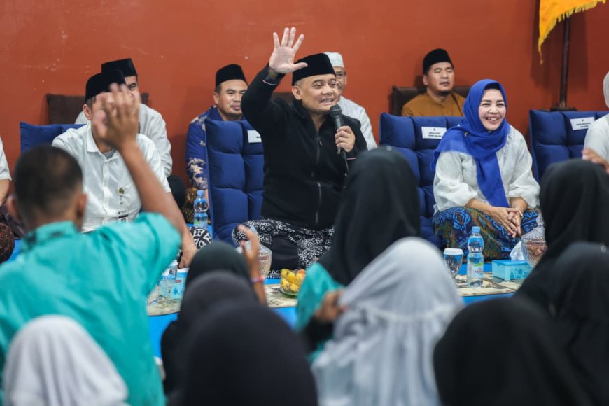 Ahmad Luthfi Buka Puasa Bersama Anak Panti di Salatiga, Ajak Lebaran di Kantor Gubernur