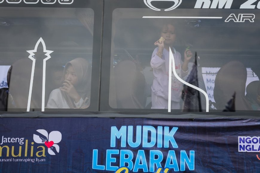 Difasilitasi Mudik Gratis, Inilah Wujud Terima Kasih Unik Pedagang Bakso kepada Gubernur Ahmad Luthfi
