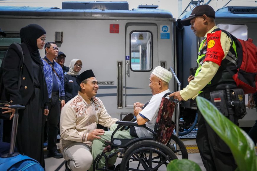 Wagub Jateng Resmi Tutup Mudik Gratis 2026, 640 Pemudik Berangkat dari Pasar Senen