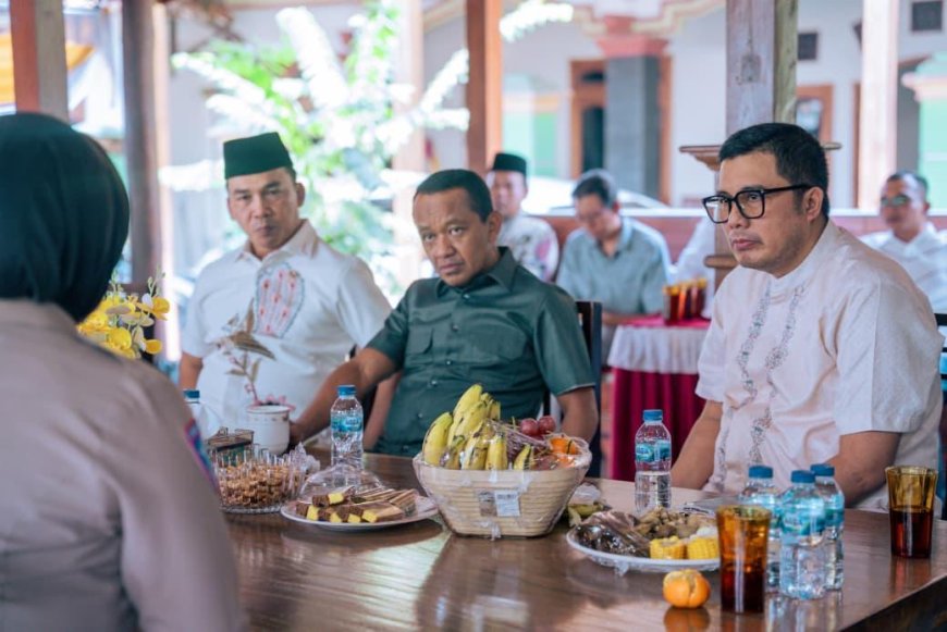 Wakil Ketua DPRD Jateng Mohammad Saleh Dampingi Bahlil di Sragen, Tegaskan Sinergi Pusat dan Daerah