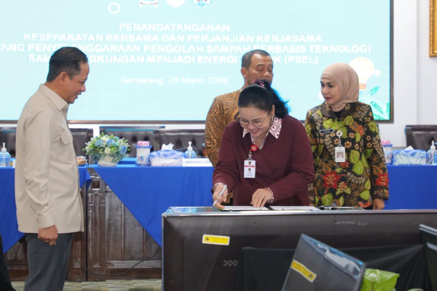 Komitmen Nyata Pemkot Semarang Kelola Sampah lewat Proyek PSEL Regional
