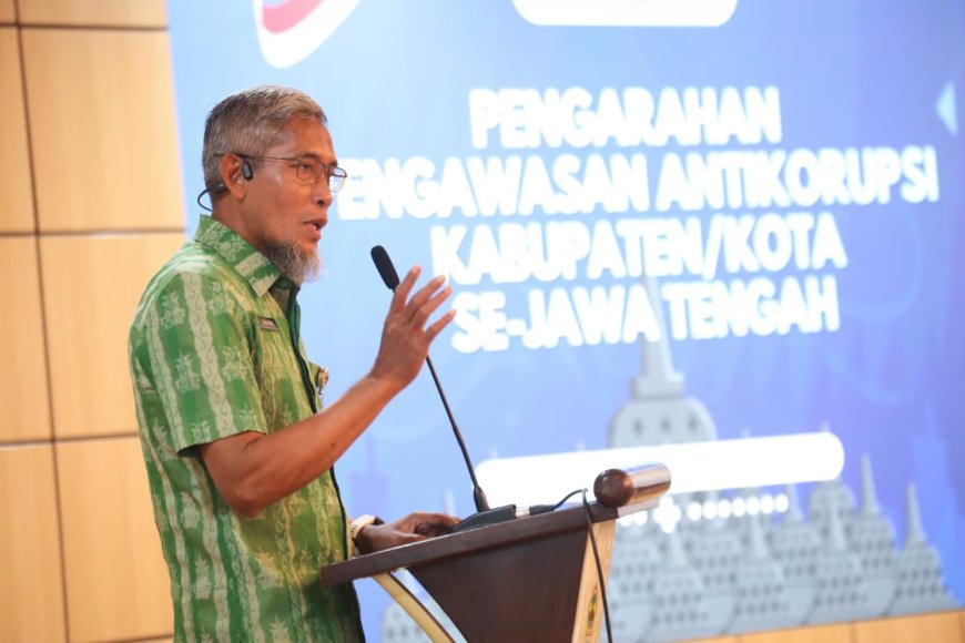 Sekda Jateng Minta Inspektorat Jadi Garda Terdepan Pencegahan Korupsi