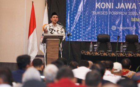 Porprov Jateng 2026 Diproyeksikan Dongkrak Ekonomi Semarang Raya