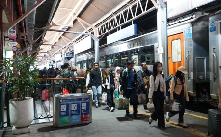 Libur Panjang Kenaikan Isa Almasih, KAI Daop 4 Semarang Layani 139 Ribu Penumpang