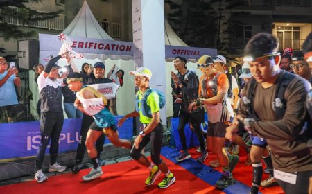 Ratusan Pelari Taklukkan Gunung Ungaran, Semarang Mountain Race 2026 Dongkrak Sport Tourism Jateng