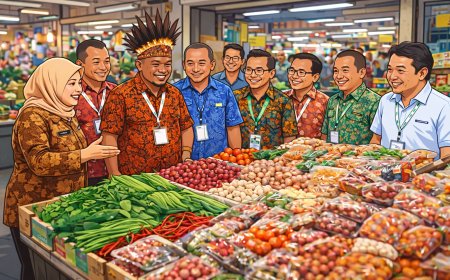 Disdag Semarang Jadi Rujukan TPID Papua Barat dan Papua Barat Daya dalam Pengendalian Inflasi