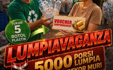 Tukar Botol Jadi Lumpia, Inovasi Pemkot Semarang Sambut HUT ke-479