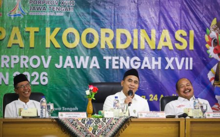 Wagub Jateng Tekankan Kolaborasi Kunci Sukses Porprov 2026