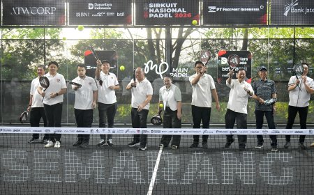 800 Atlet dari 20 Provinsi Ramaikan Sirnas Padel Open Semarang, Cetak Rekor Nasional