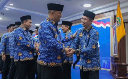 Terapkan Sistem Merit, Ahmad Luthfi Lantik 27 Pejabat Pemprov Jateng