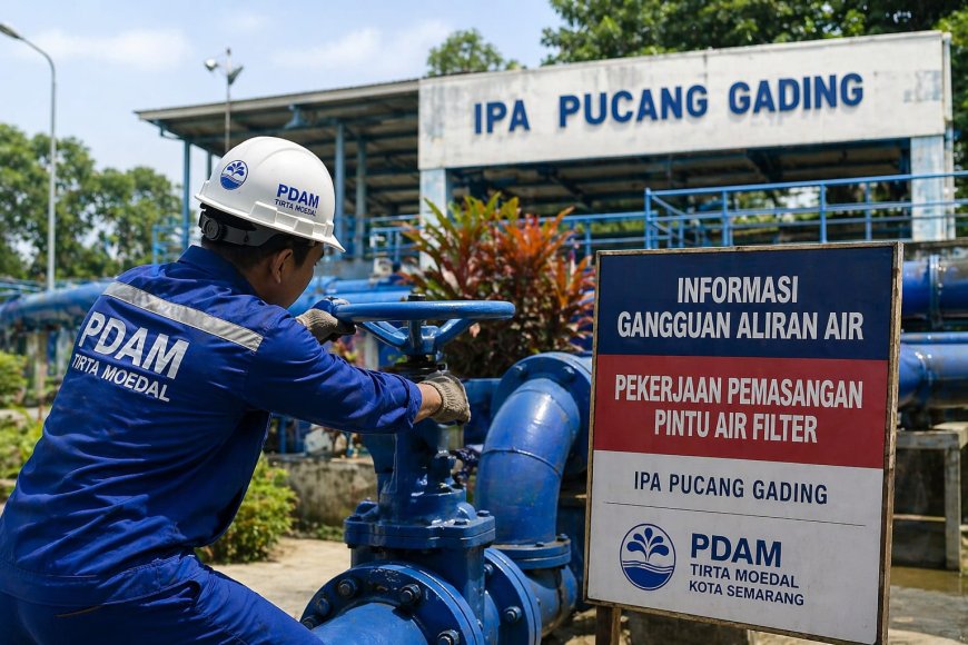 PDAM Tirta Moedal Umumkan Gangguan Air Sementara di Klipang dan Sekitarnya