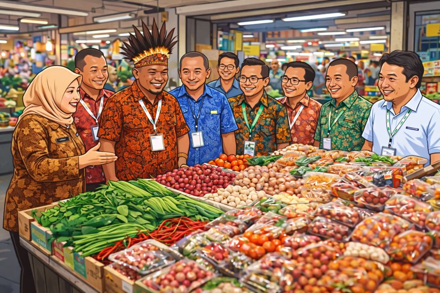 Disdag Semarang Jadi Rujukan TPID Papua Barat dan Papua Barat Daya dalam Pengendalian Inflasi
