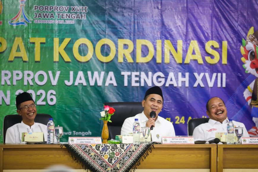 Wagub Jateng Tekankan Kolaborasi Kunci Sukses Porprov 2026