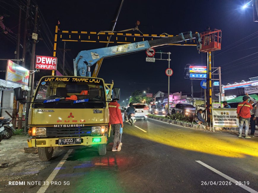 Portal Katrol Dipasang di Silayur, Pemkot Semarang Perketat Akses Truk Berat