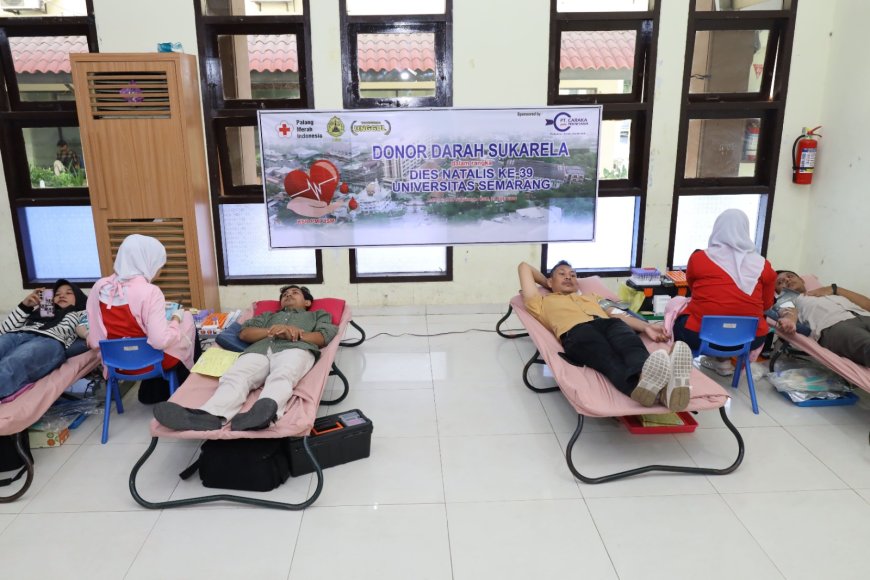 Donor Darah Dies Natalis ke-39 USM, Wujud Nyata Kepedulian Sosial Kampus