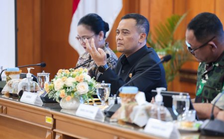 Luthfi Bahas Proyek Sampah Jadi Bahan Bakar Bersama Utusan KSAD di Semarang