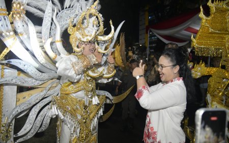 Wali Kota Agustina Apresiasi Peserta SNC 2026 yang Tetap Tampil di Tengah Hujan