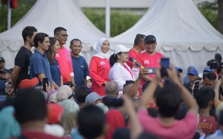 Agustina Lepas Ribuan Peserta Mlaku Bareng 479, Bawa Pesan Semarang Bergerak Bersama