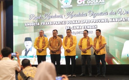 Siap Hadapi Pemilu 2029, Golkar Jateng Perkuat Mesin Partai hingga Akar Rumput
