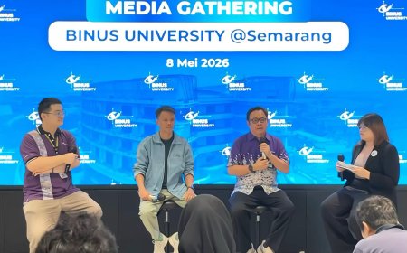 BINUS University @Semarang Tekankan Pendidikan Adaptif di Era AI dan Transformasi Digital
