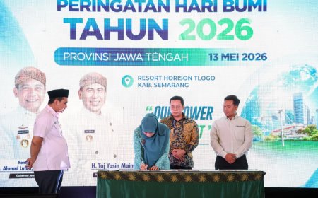 Taj Yasin Dorong Percepatan Energi Terbarukan pada Peringatan Hari Bumi 2026