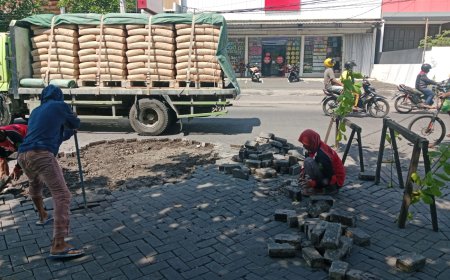 Jalan Citarum Akan Dibeton, Pemkot Semarang Siapkan Perbaikan Permanen