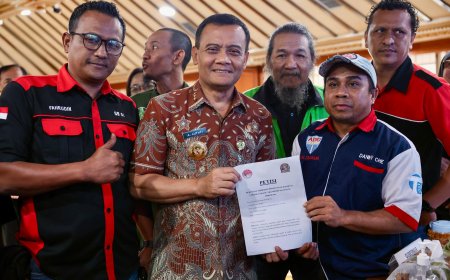 Ahmad Luthfi Janji Kawal Payung Hukum dan Kesejahteraan Driver Ojol