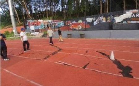 Lintasan Atletik hingga Lapangan Tenis GOR Tri Lomba Juang Akan Diperbaiki