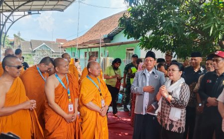 Wali Kota Semarang Sambut Biksu Thudong di Masjid Al Falah, Perkuat Semangat Semarang Damai