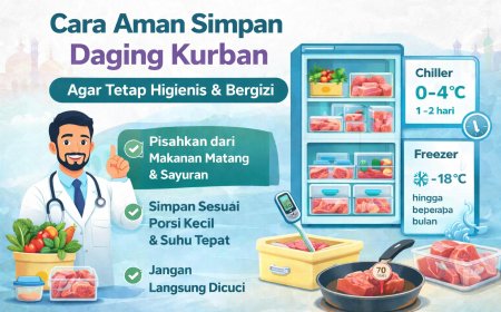 Dinkes Semarang Ingatkan Cara Simpan Daging Kurban agar Tetap Aman dan Bergizi