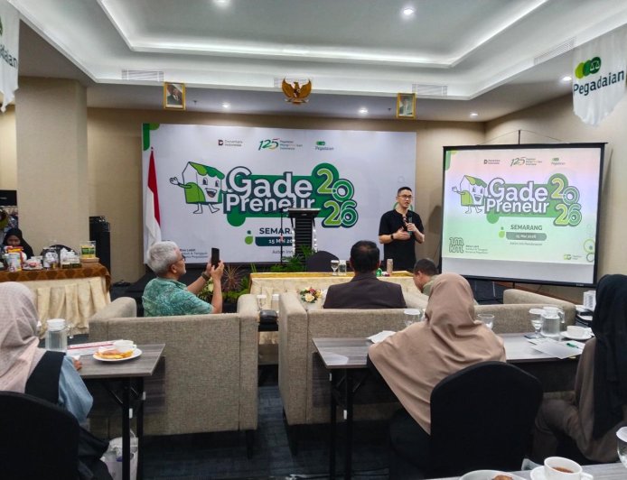 Gadepreneur 2026 Pegadaian Bekali Ratusan UMKM Semarang, Dorong UMKM Naik Kelas dan Tembus Pasar Digital