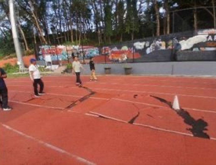 Lintasan Atletik hingga Lapangan Tenis GOR Tri Lomba Juang Akan Diperbaiki