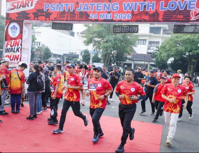 Taj Yasin Ajak Warga Jawa Tengah Terapkan Gaya Hidup Sehat Lewat Olahraga