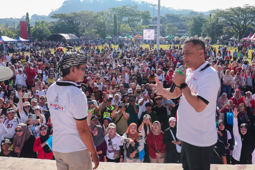 Ahmad Luthfi: Buruh Pahlawan Ekonomi, May Day 2026 di Ungaran Berlangsung Meriah